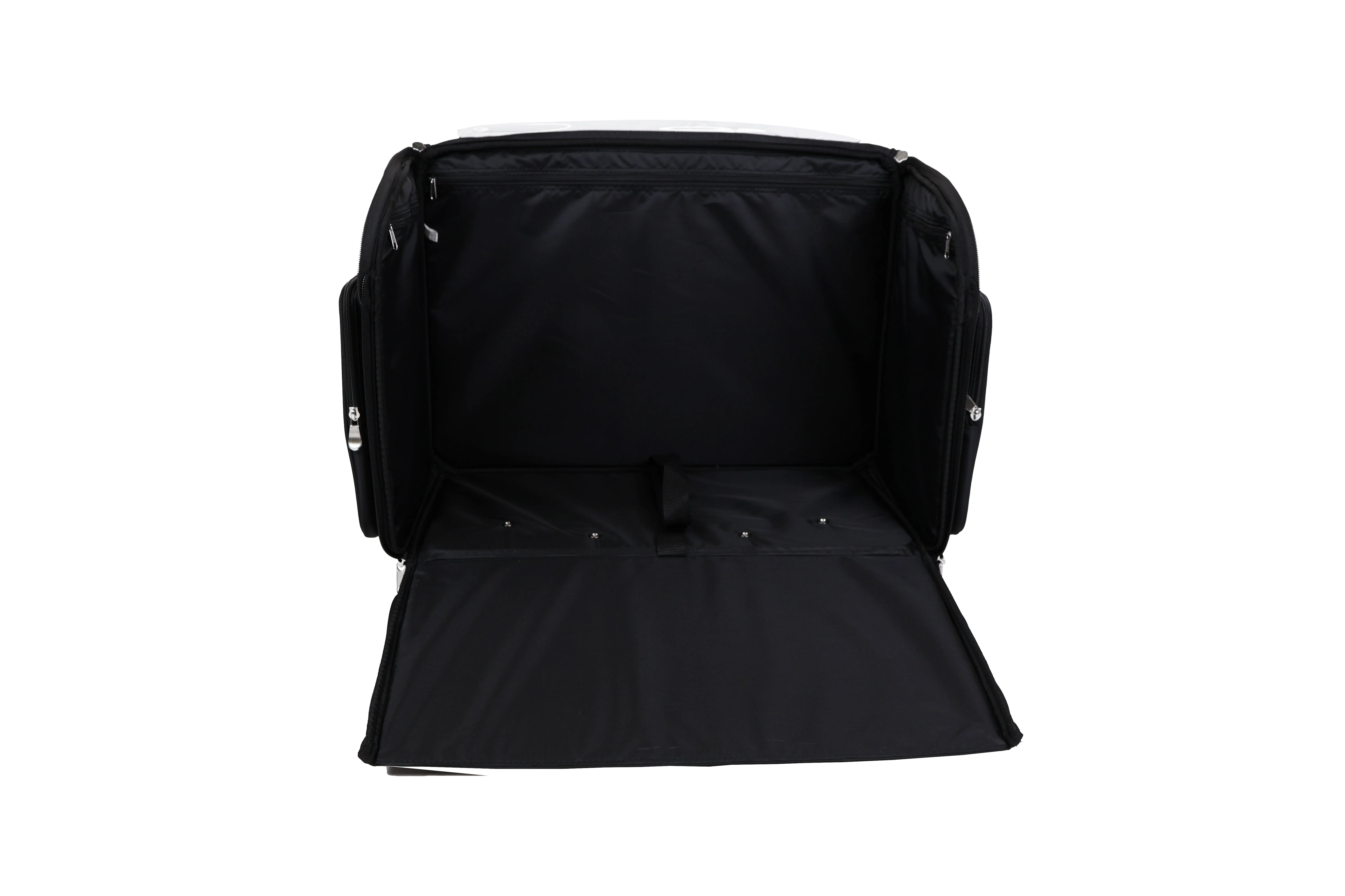 Everything Mary XL 4 Wheel Collapsible Rolling Sewing Machine Storage Case, Black - Image 12