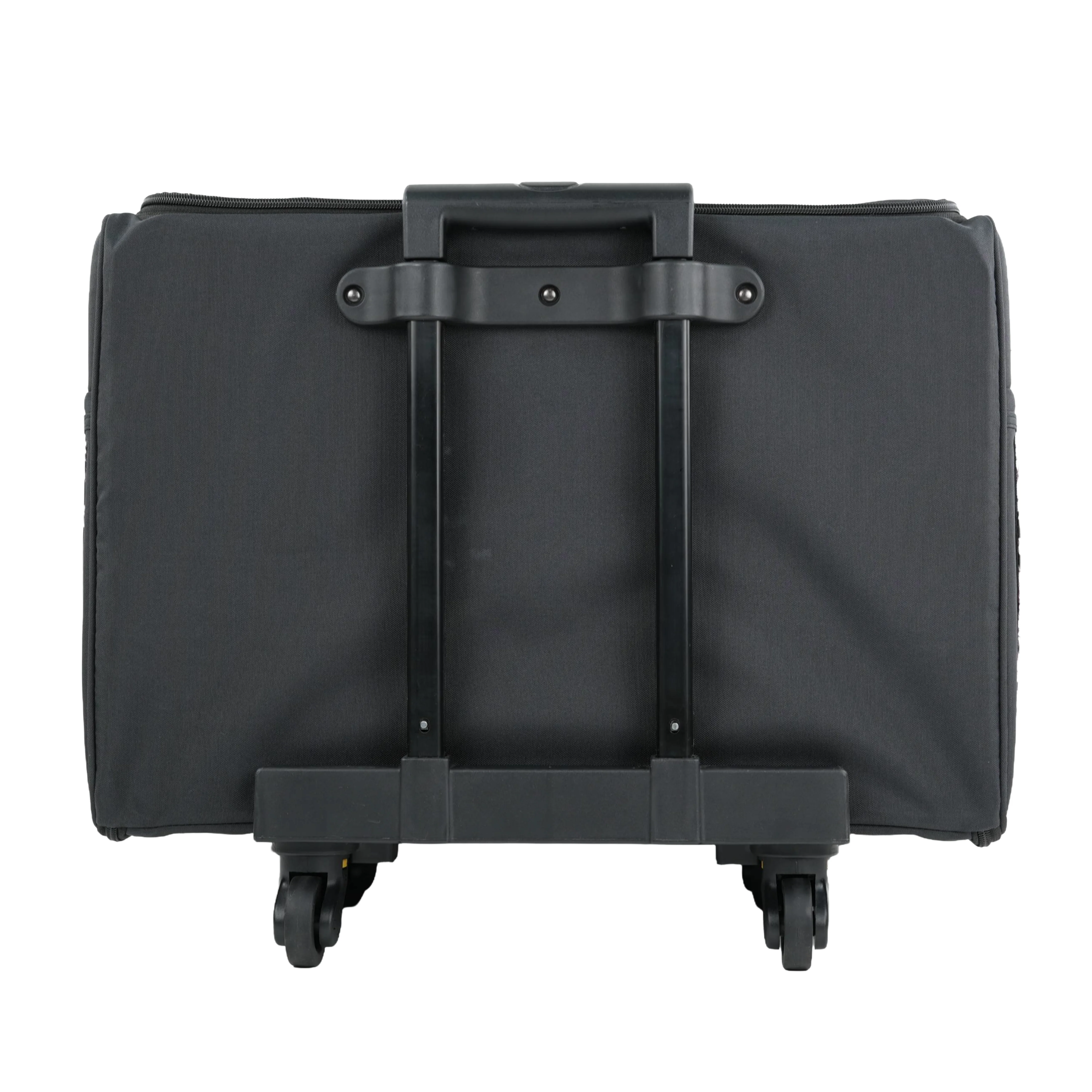 Everything Mary XL 4 Wheel Collapsible Rolling Sewing Machine Storage Case, Pink Floral - Image 5