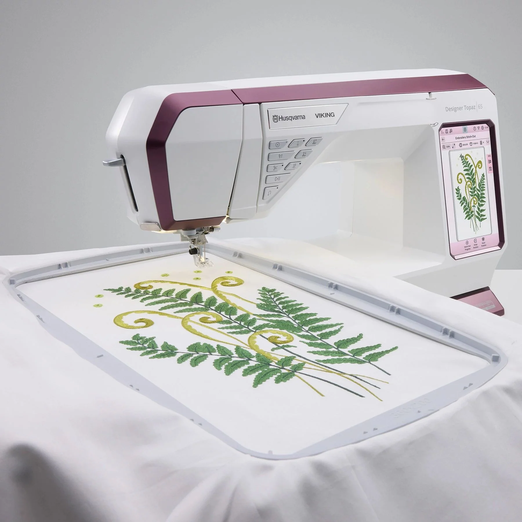 HUSQVARNA® VIKING® DESIGNER TOPAZ™ 65 Sewing & Embroidery Machine - Image 3