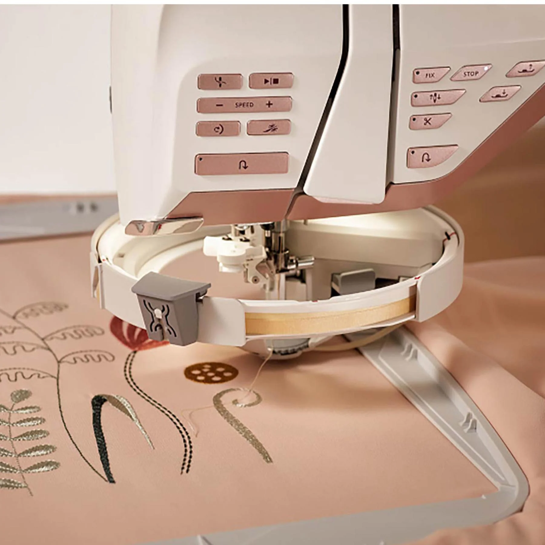 HUSQVARNA® VIKING® Refurbished DESIGNER EPIC™ 2 Sewing & Embroidery Machine in Indigo Ice - Image 10