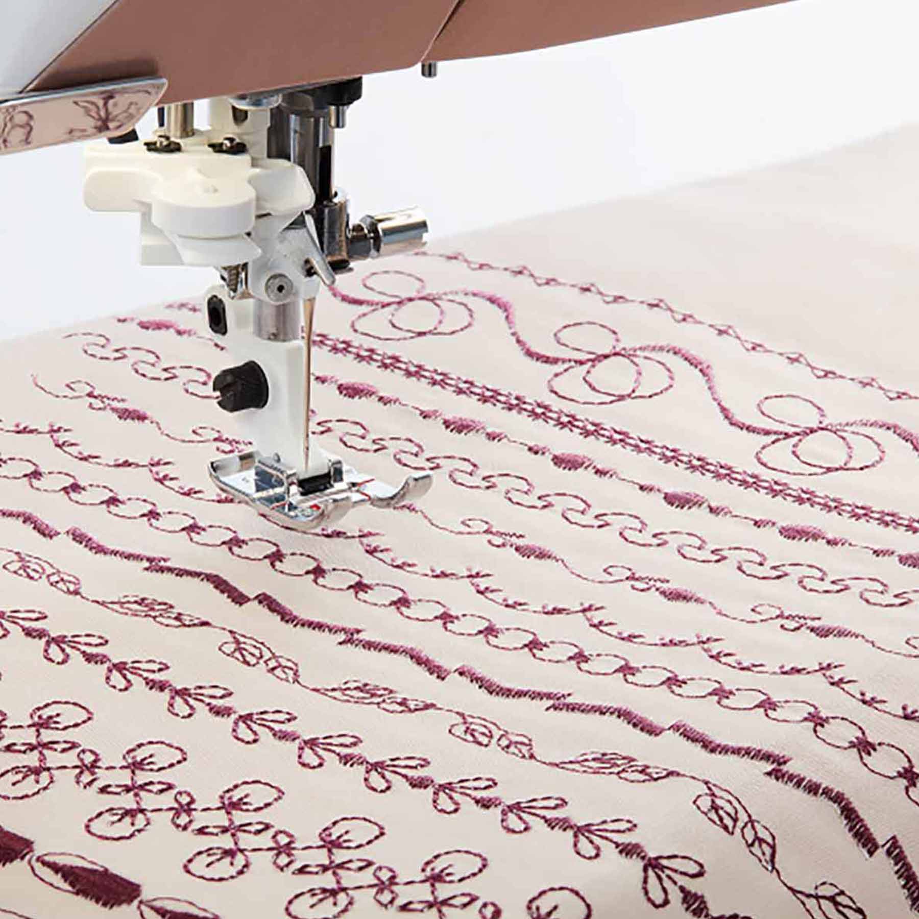 HUSQVARNA® VIKING® Refurbished DESIGNER EPIC™ 2 Sewing & Embroidery Machine in Indigo Ice - Image 9