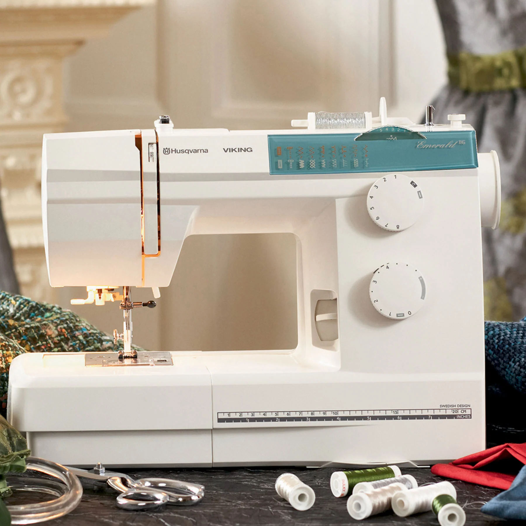 HUSQVARNA® VIKING® EMERALD™ 116 Sewing Machine - Image 4