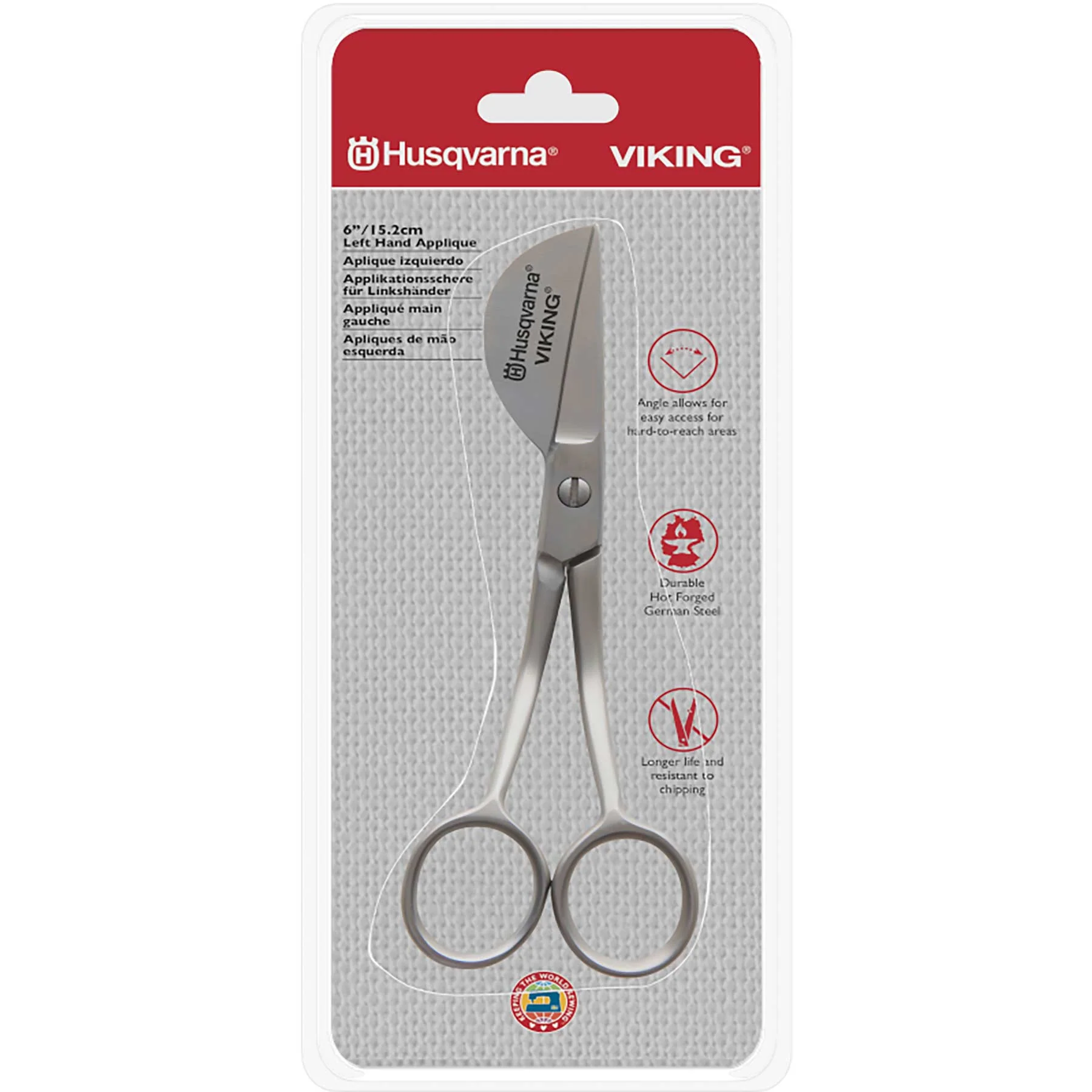 HUSQVARNA® VIKING® 6in/15.2cm Left Hand Applique Scissor - Image 2