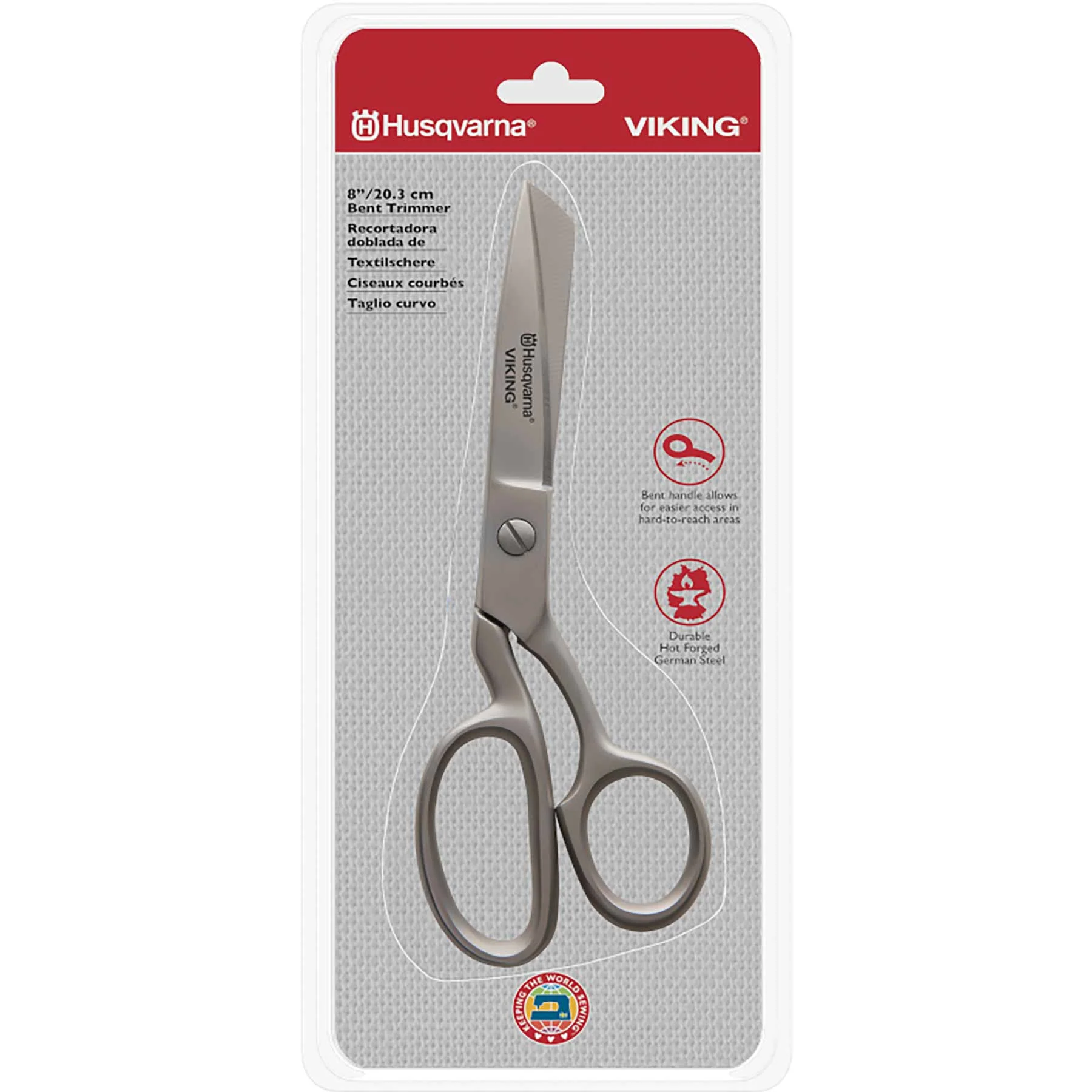 HUSQVARNA® VIKING® 8in/20.3cm Bent Trimmer Scissor - Image 2