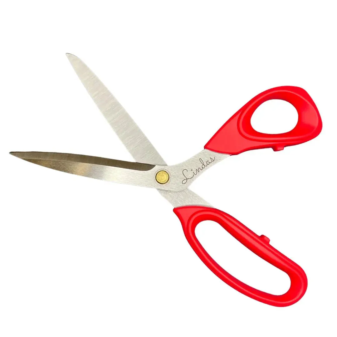 Linda's 9 Inch Stainless Steel Fabric Scissors - Image 6