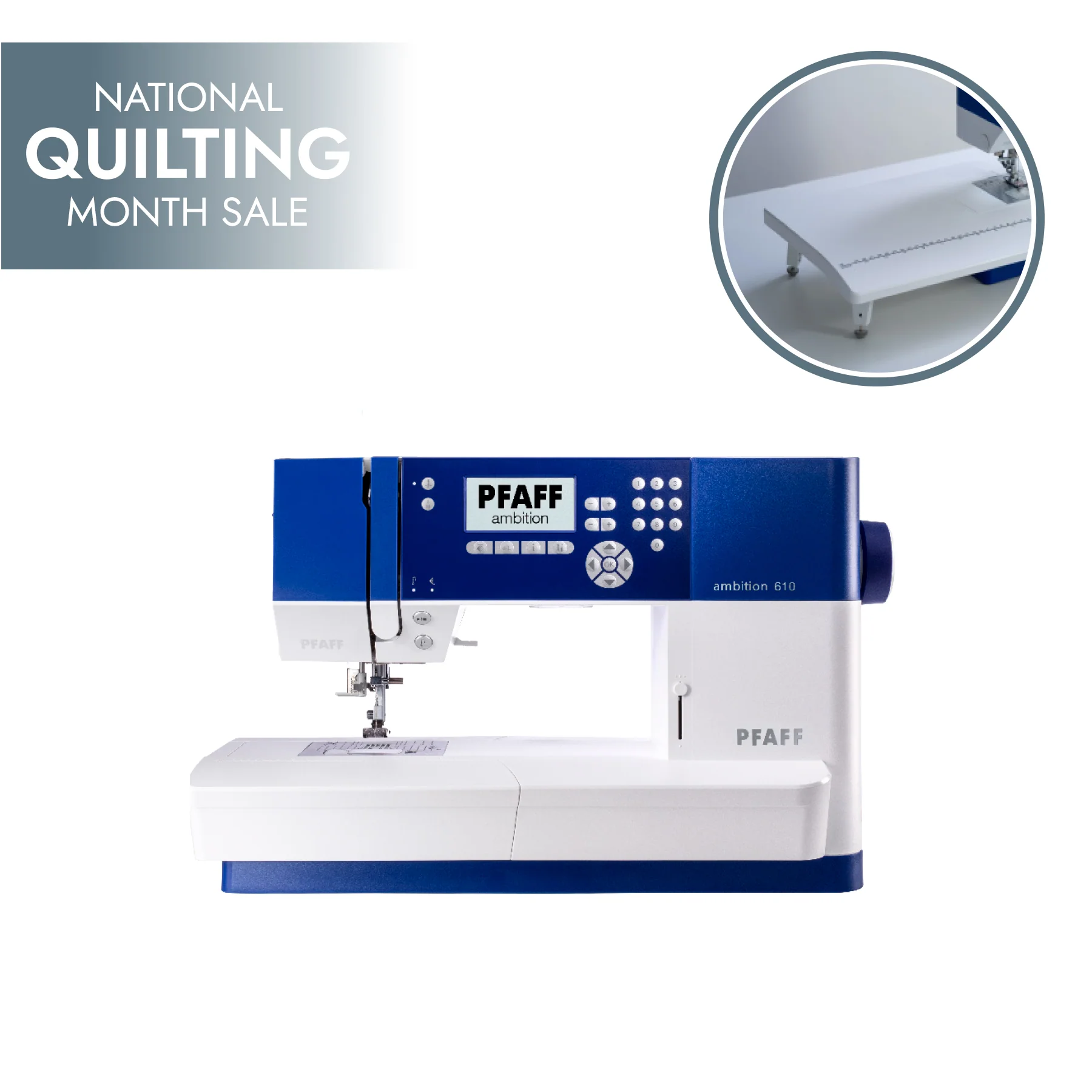 PFAFF® ambition™ 610 Sewing Machine + Free Gift with Purchase
