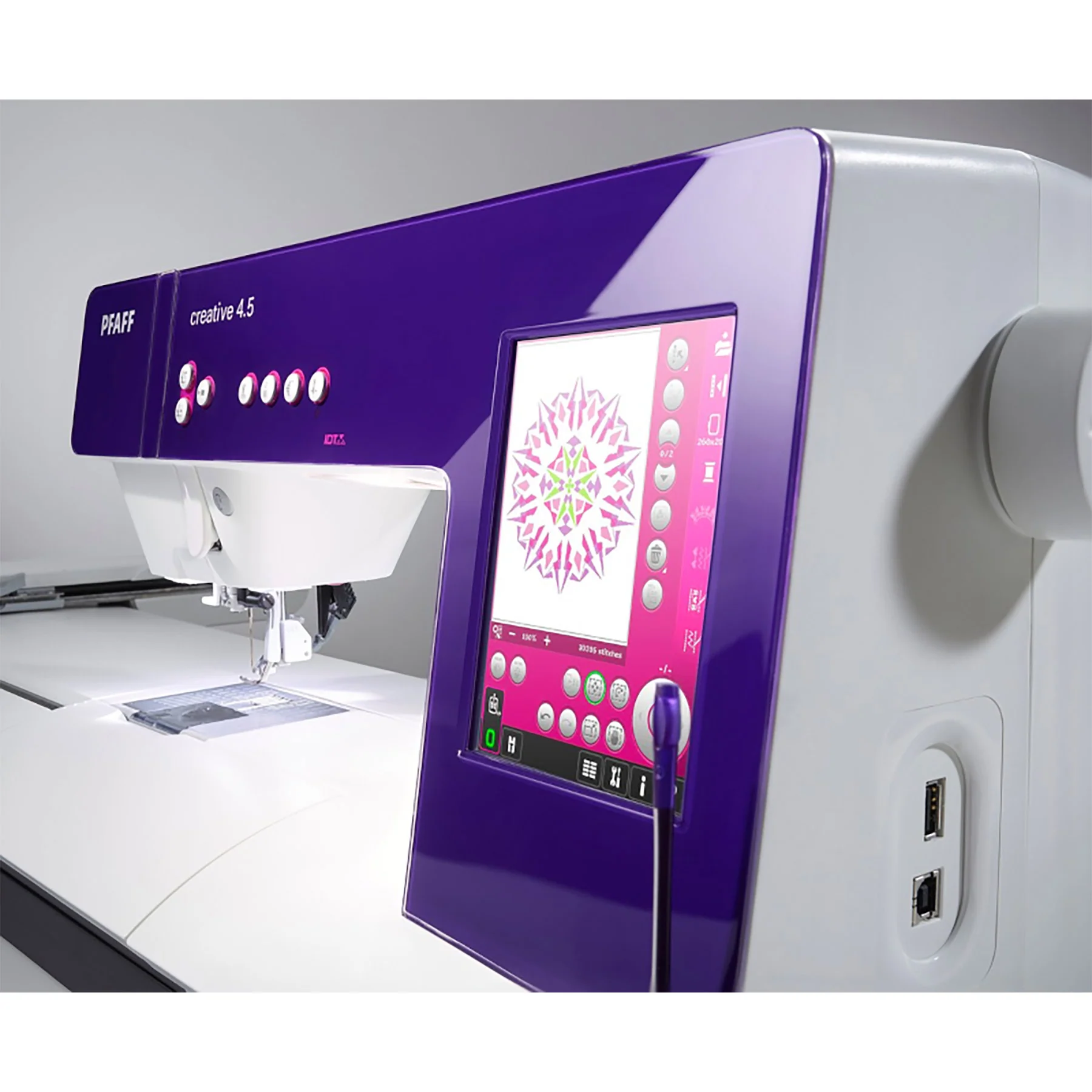 PFAFF® creative™ 4.5 Sewing & Embroidery Machine - Image 4
