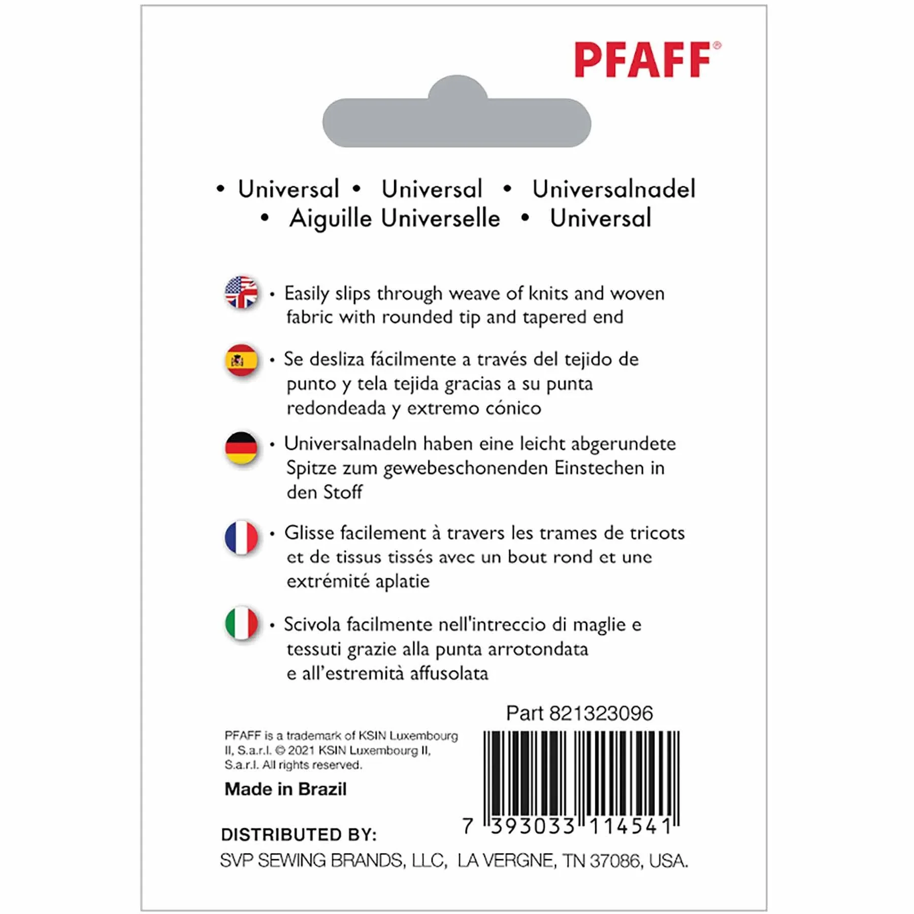 PFAFF® Universal Needles (Assorted - 5 pack) - Image 2