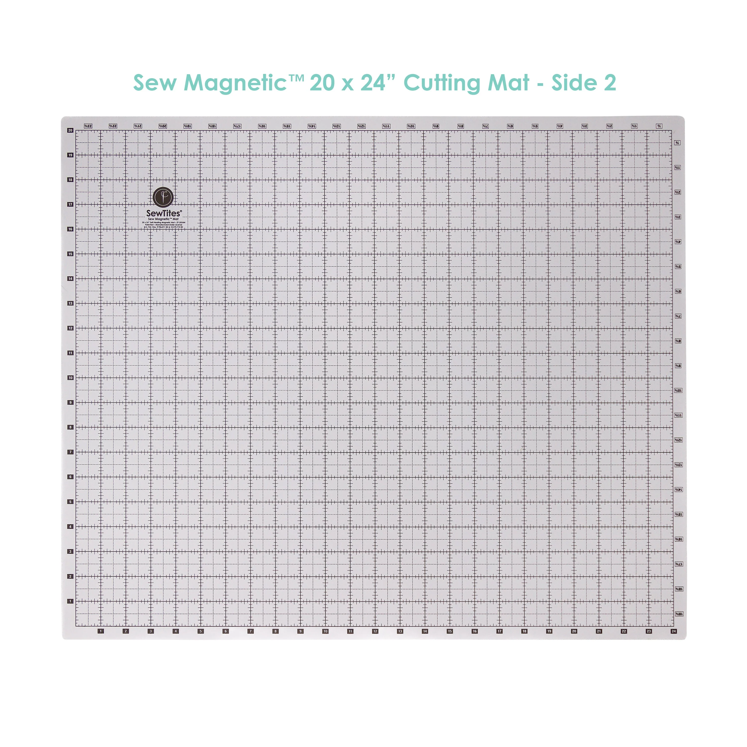 Sew Magnetic 20" x 24" Self-Healing Cutting Mat by SewTites - Image 2