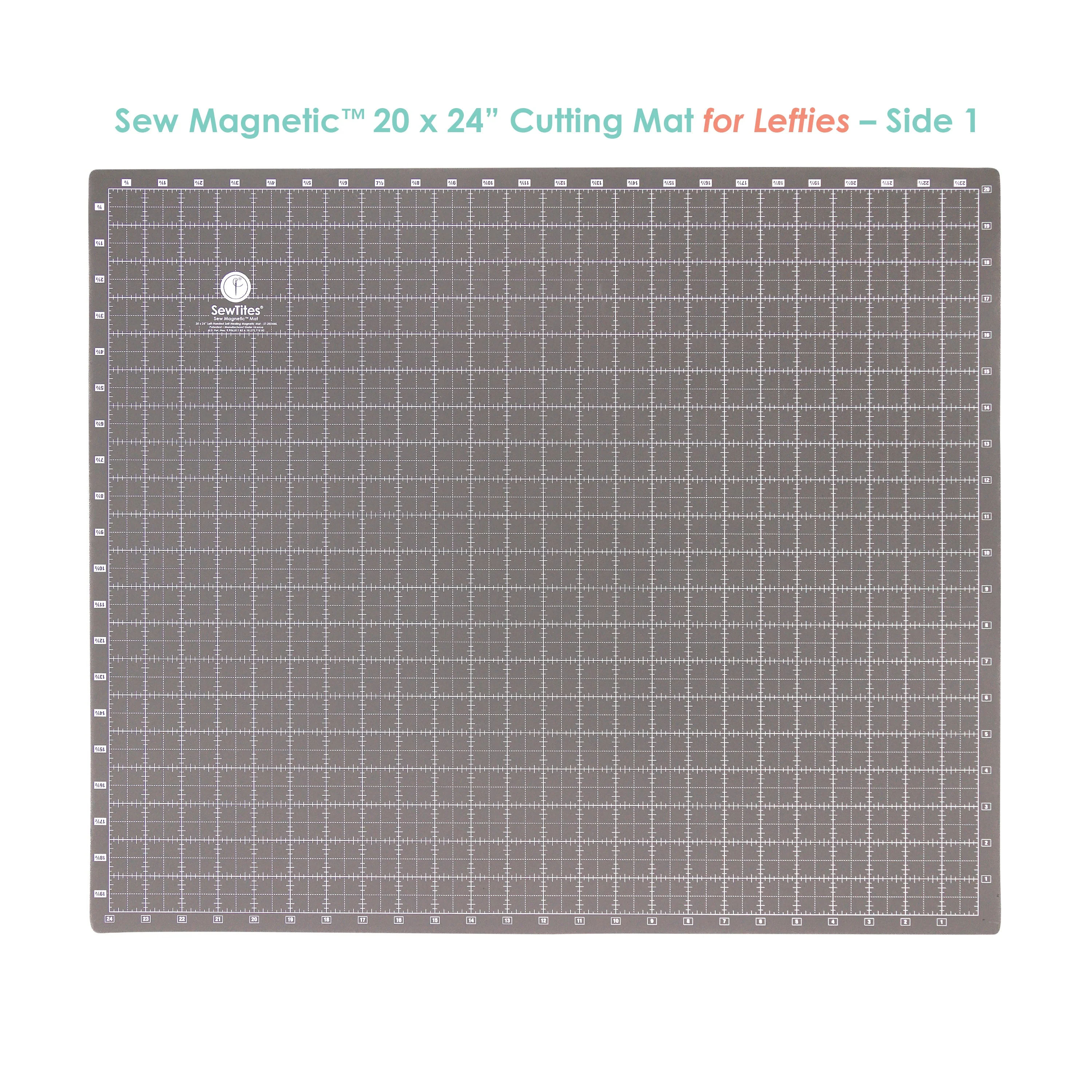 Sew Magnetic 20" x 24" Self-Healing Cutting Mat by SewTites - Image 3