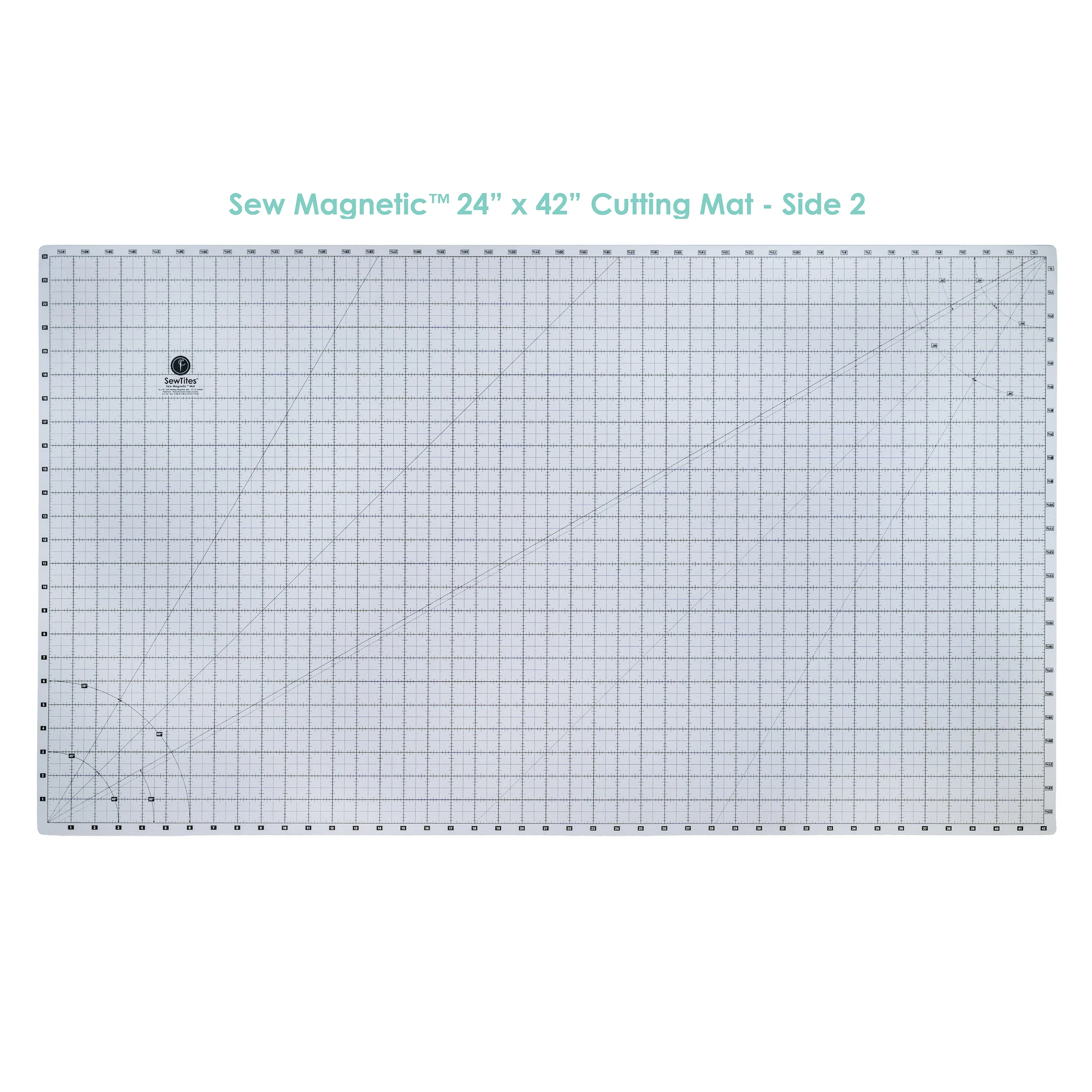 Sew Magnetic 24" x 42" Self-Healing Cutting Mat by SewTites - Image 2