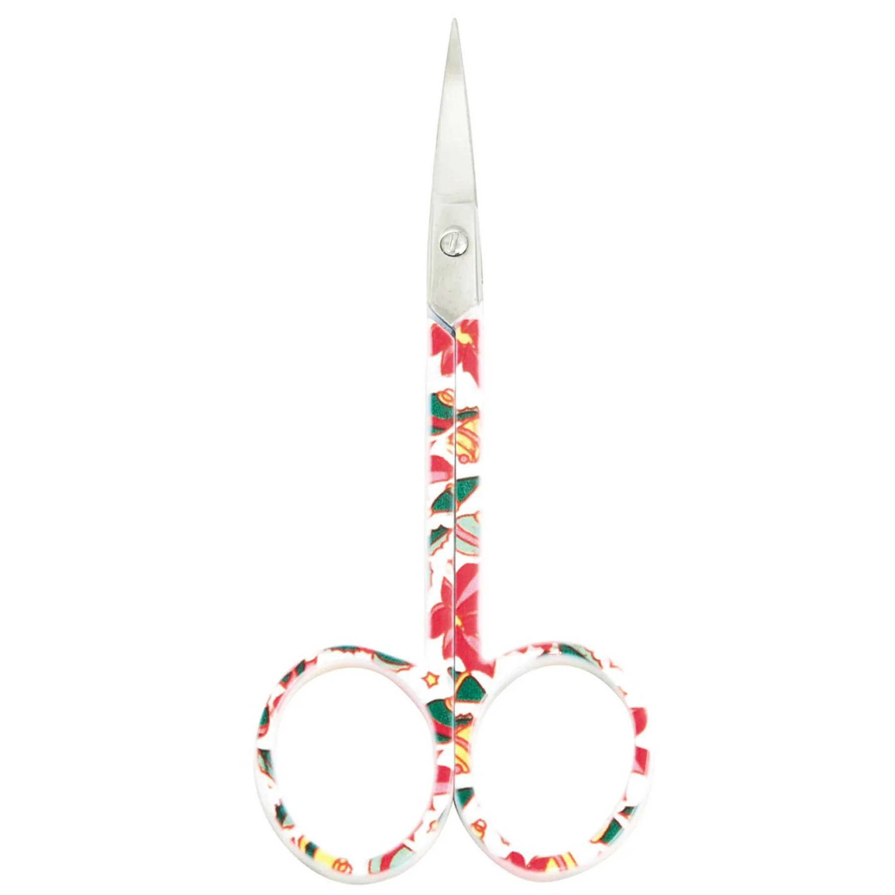 SINGER® 4in / 10.2cm Needlecraft Scissor, Speckled, Pink Floral