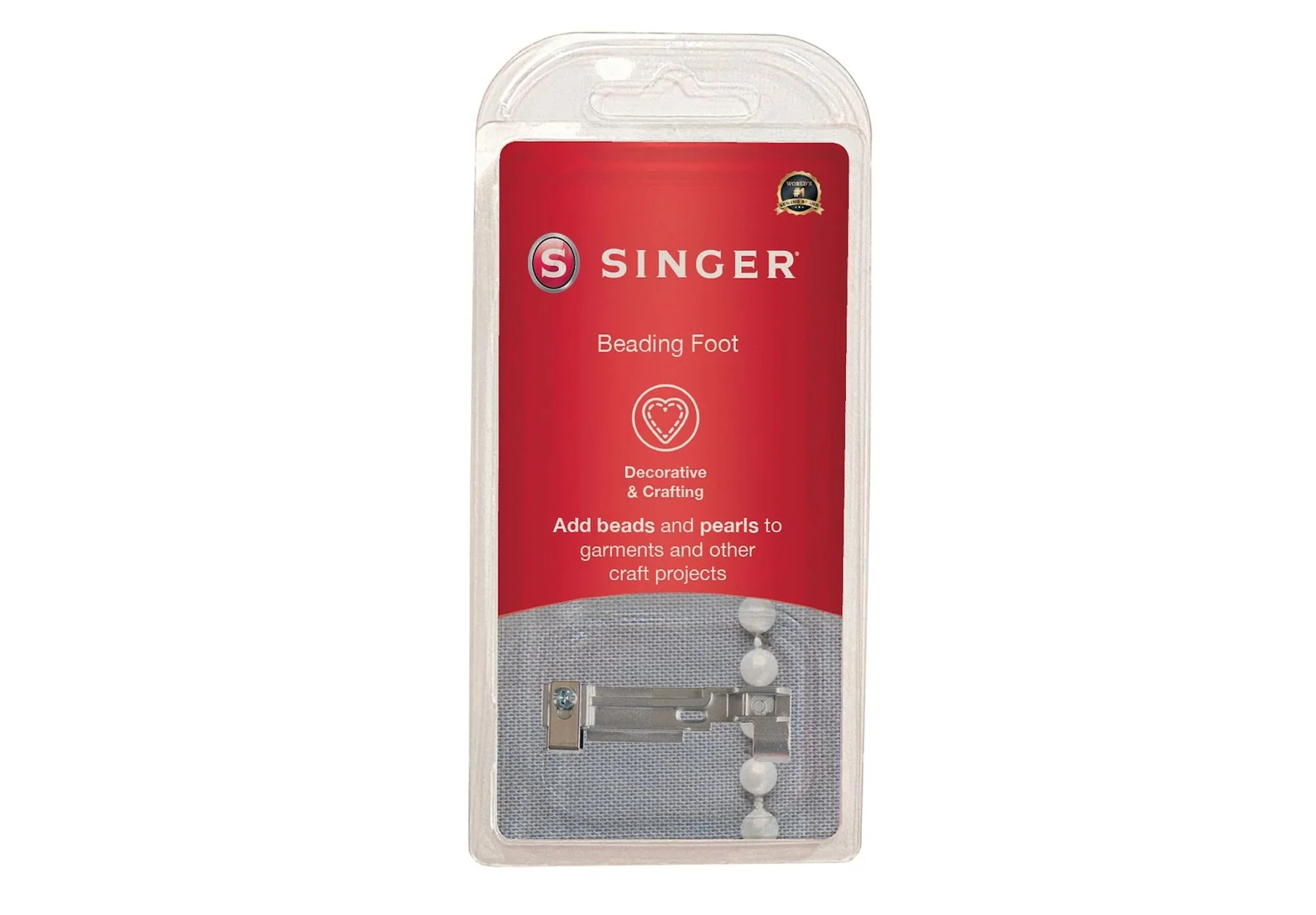 SINGER® Beading Presser Foot for Sergers - Image 2