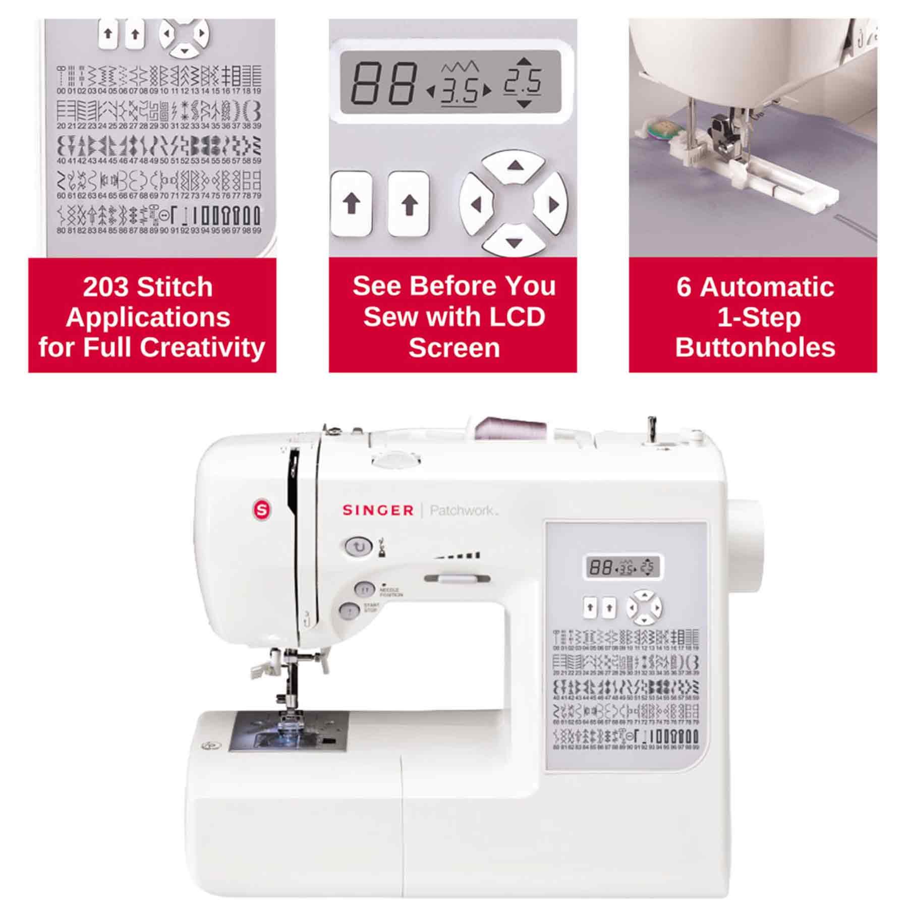 SINGER® Patchwork 7285Q Sewing & Quilting Machine - Image 3
