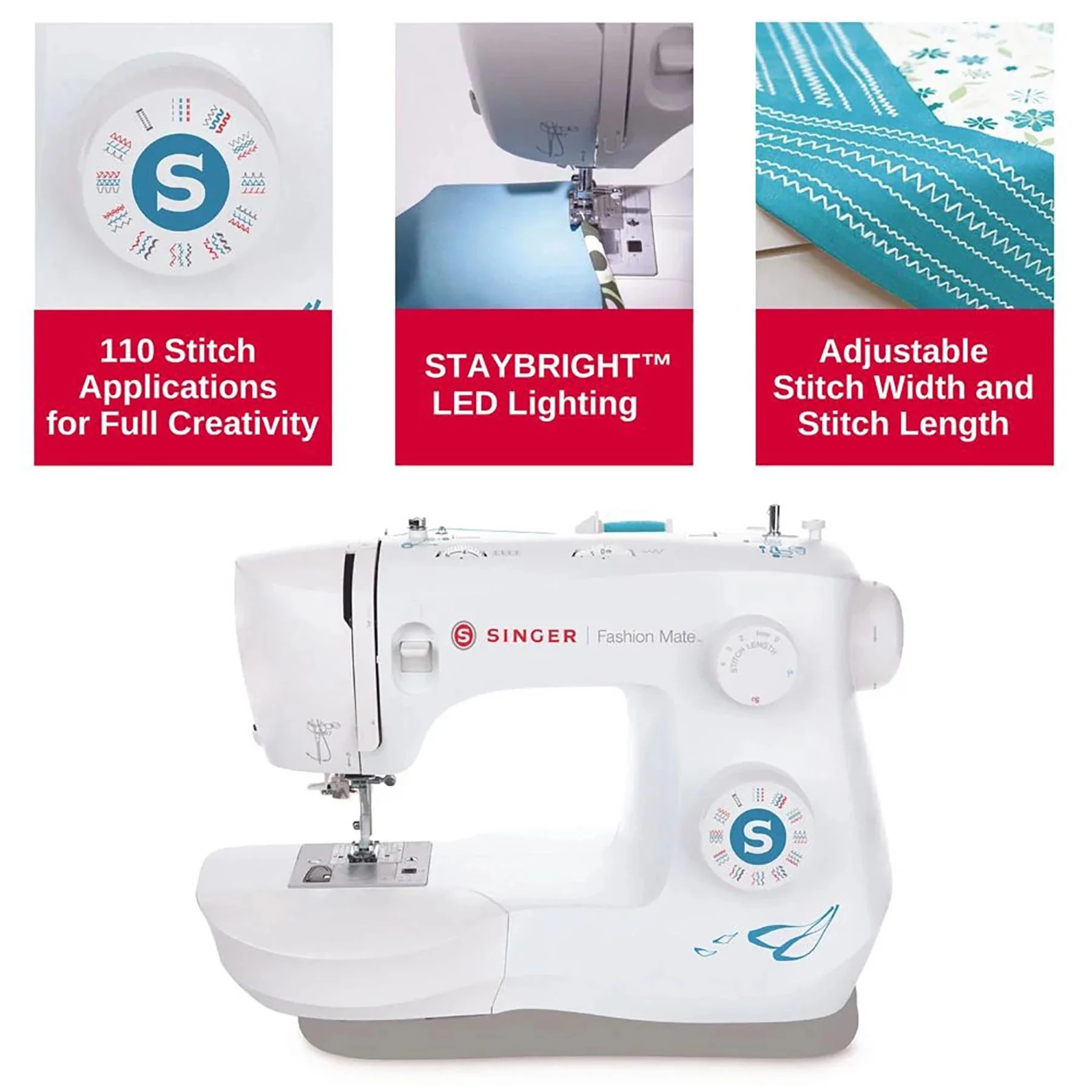 SINGER® Fashion Mate 3342 Sewing Machine - Image 4