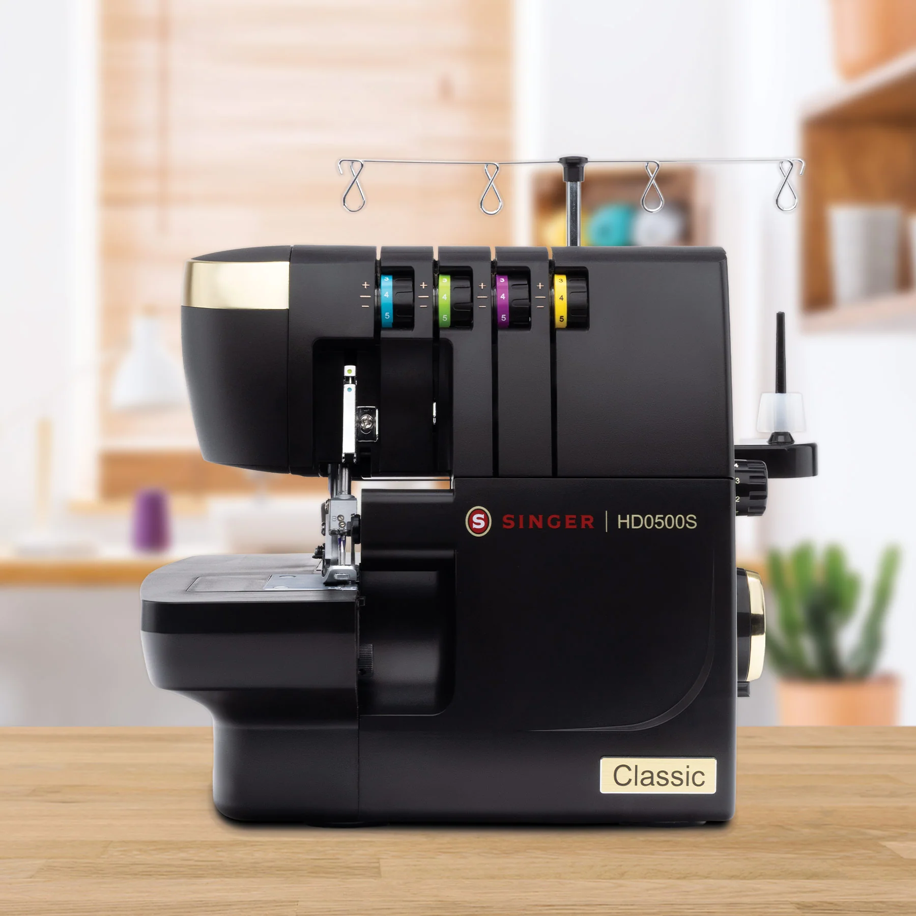SINGER® HD0500S Classic Black Serger - Image 2