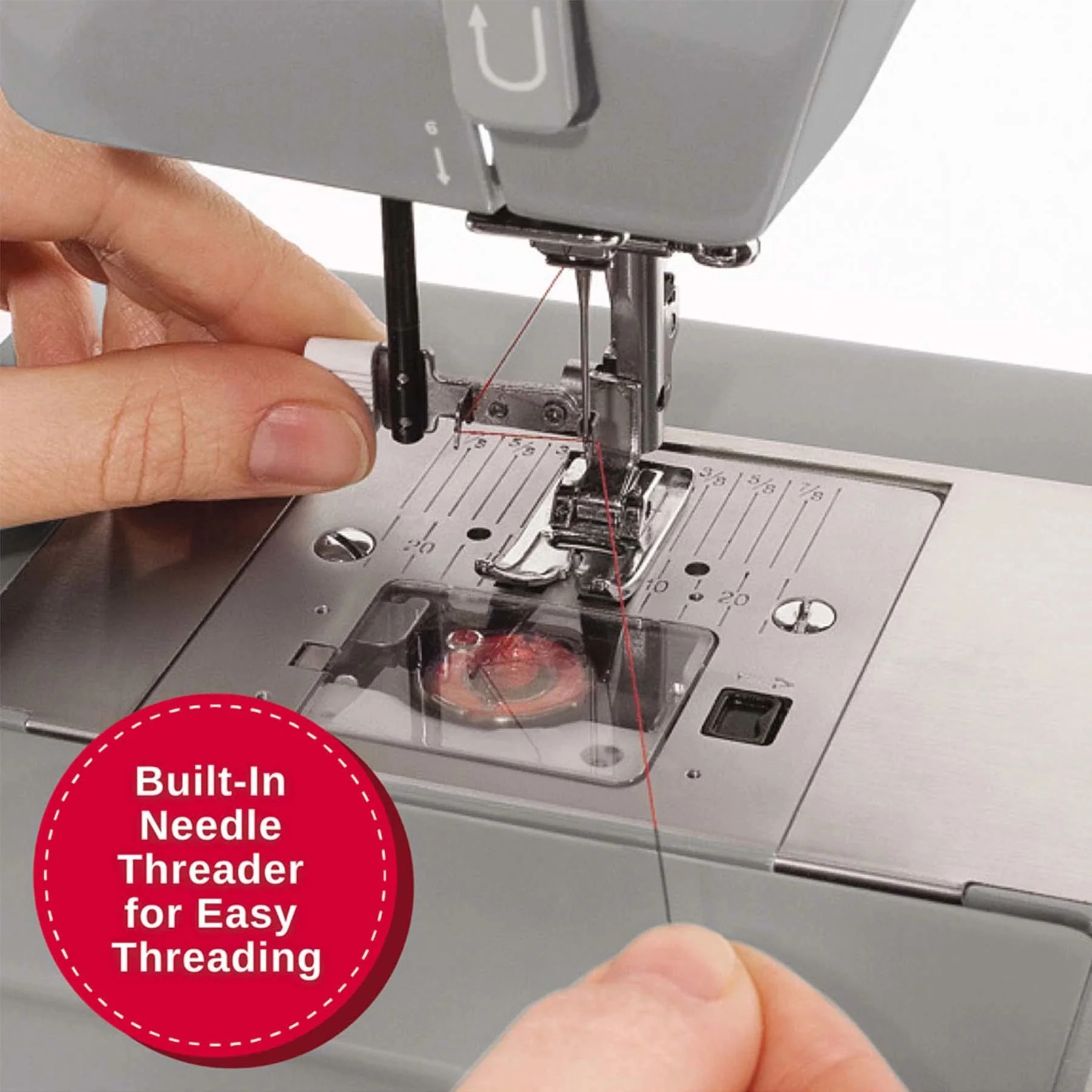 SINGER® Heavy Duty 4432 Sewing Machine & Extension Table Bundle - Image 7