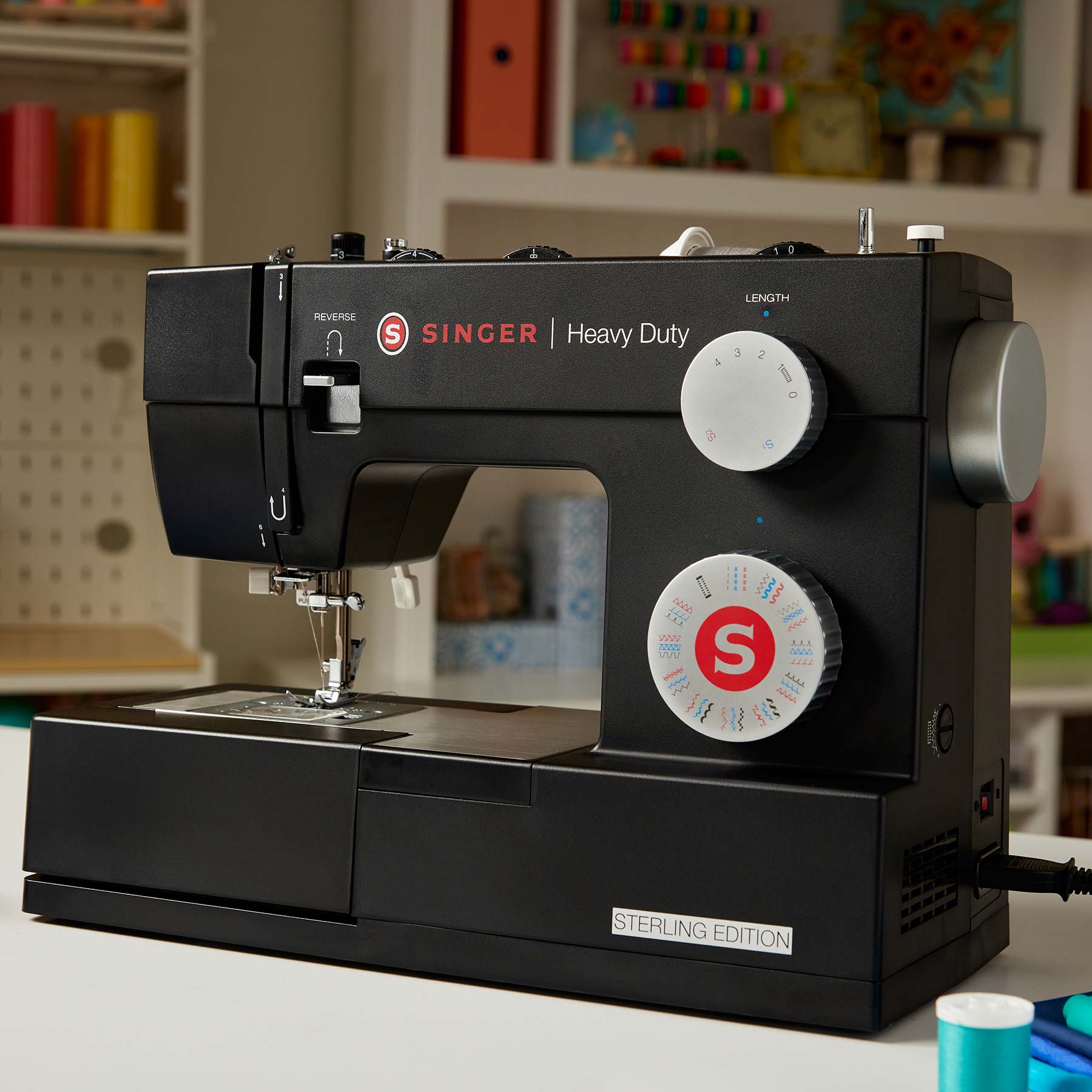 SINGER® Heavy Duty 4432 Sterling Sewing Machine - Image 2