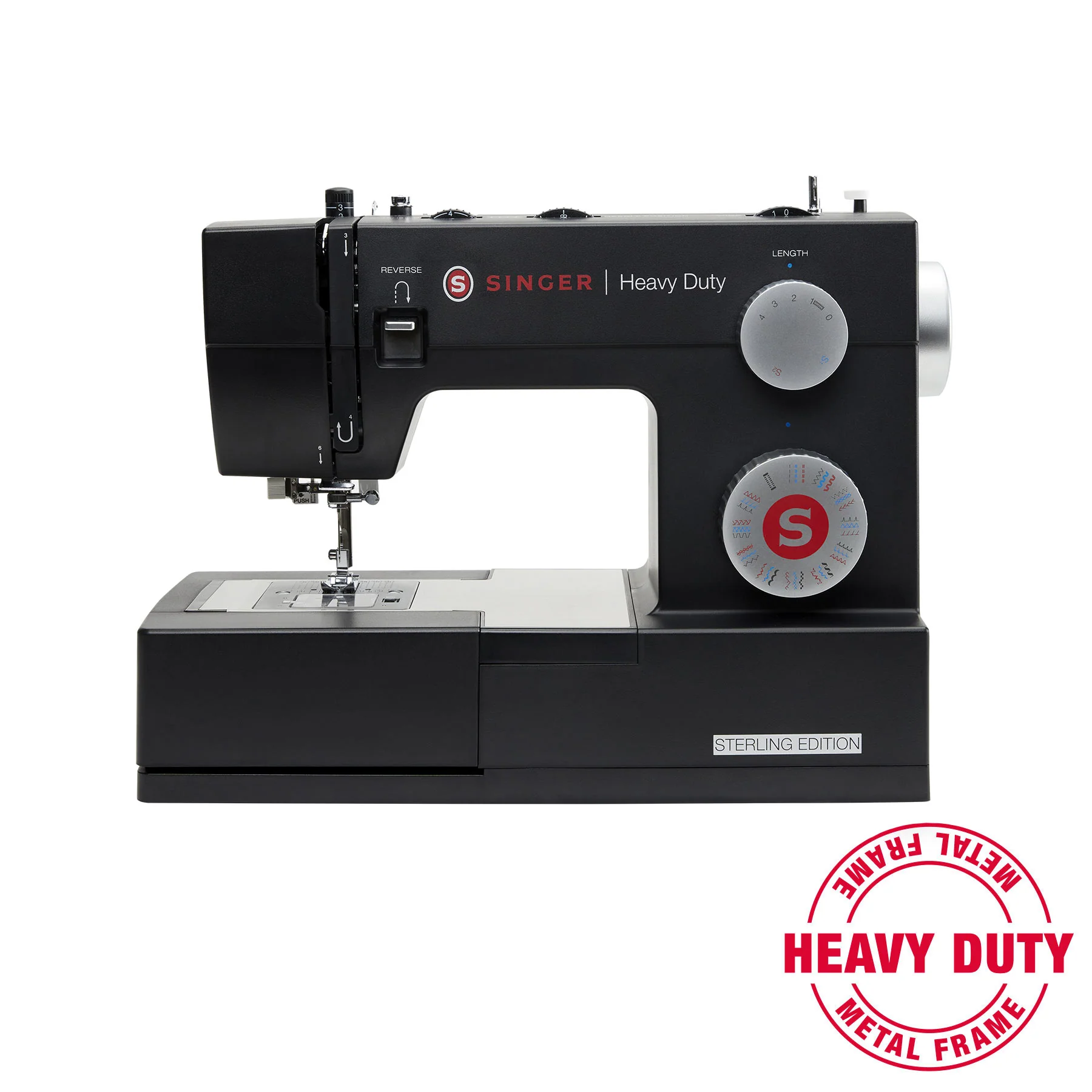 SINGER® Heavy Duty 4432 Sterling Sewing Machine - Image 3