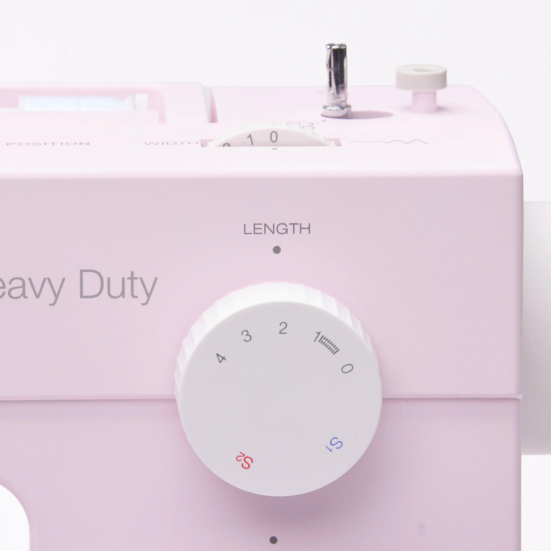 SINGER® Heavy Duty 4452 Rosewater Pink Sewing Machine & Extension Table Bundle - Image 14