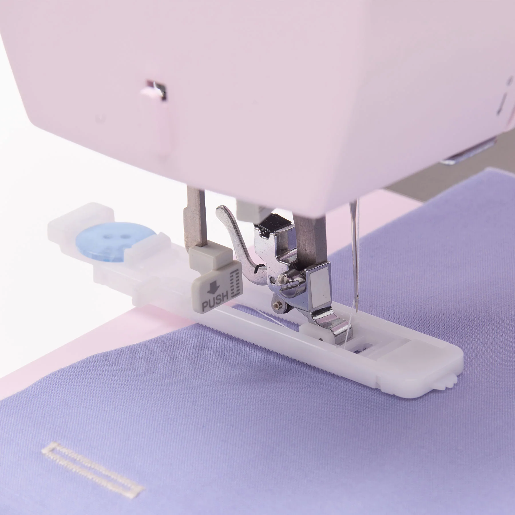 SINGER® Heavy Duty 4452 Rosewater Pink Sewing Machine & Extension Table Bundle - Image 11