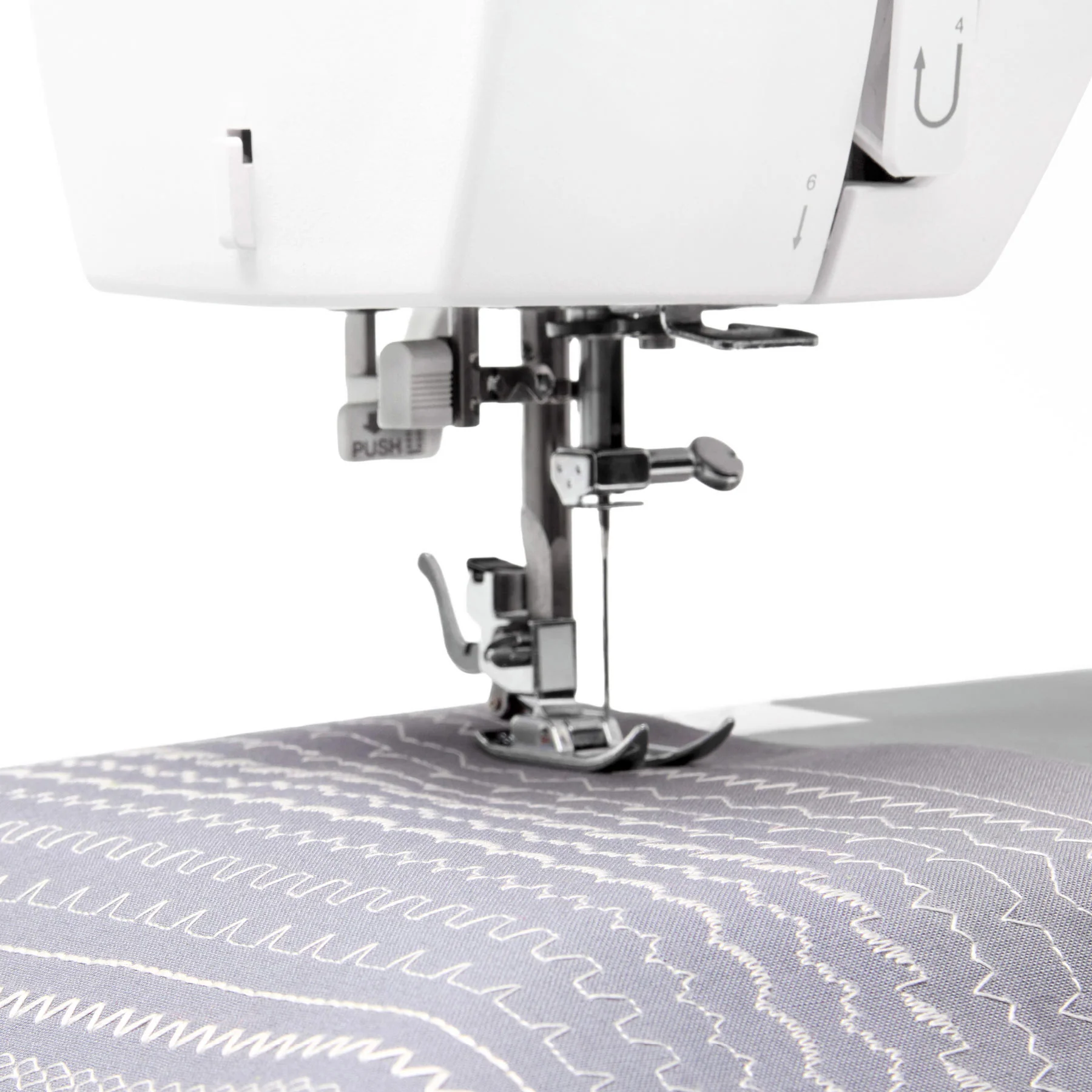 SINGER® Heavy Duty 4452 White Sewing Machine & Extension Table Bundle - Image 14