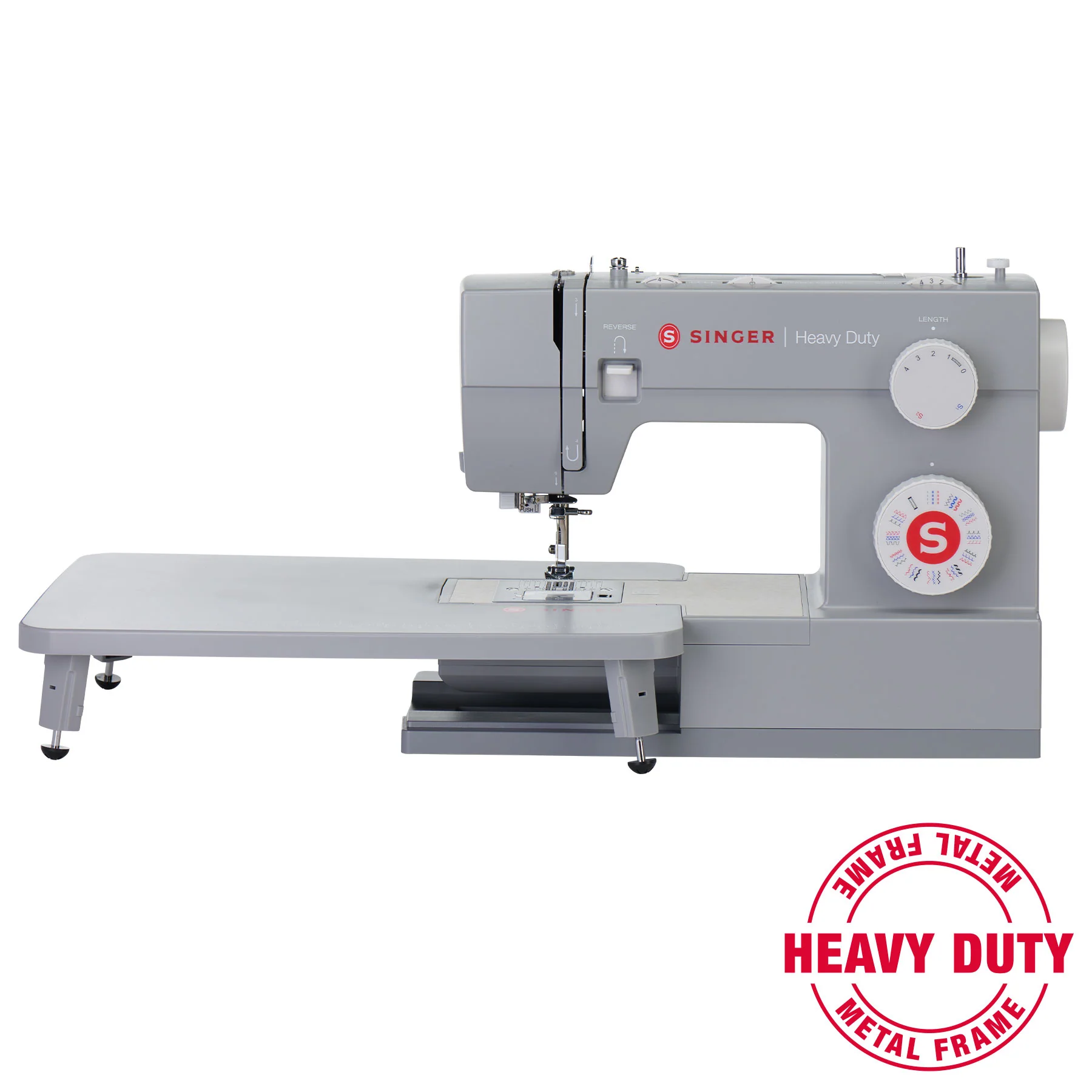 SINGER® Heavy Duty 6380 Sewing Machine with Extension Table - Image 3
