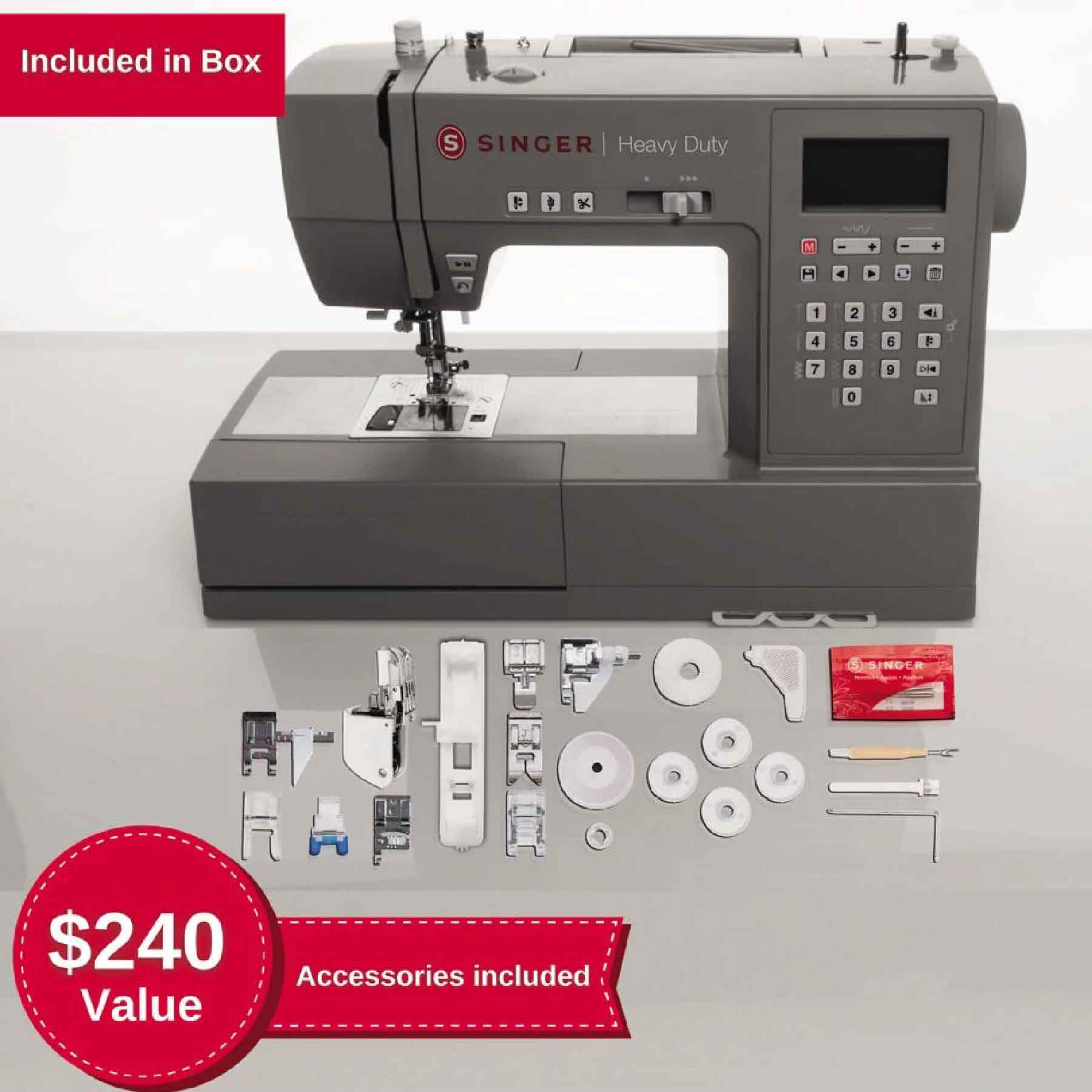 SINGER® Heavy Duty 6800C Sewing Machine - Image 4