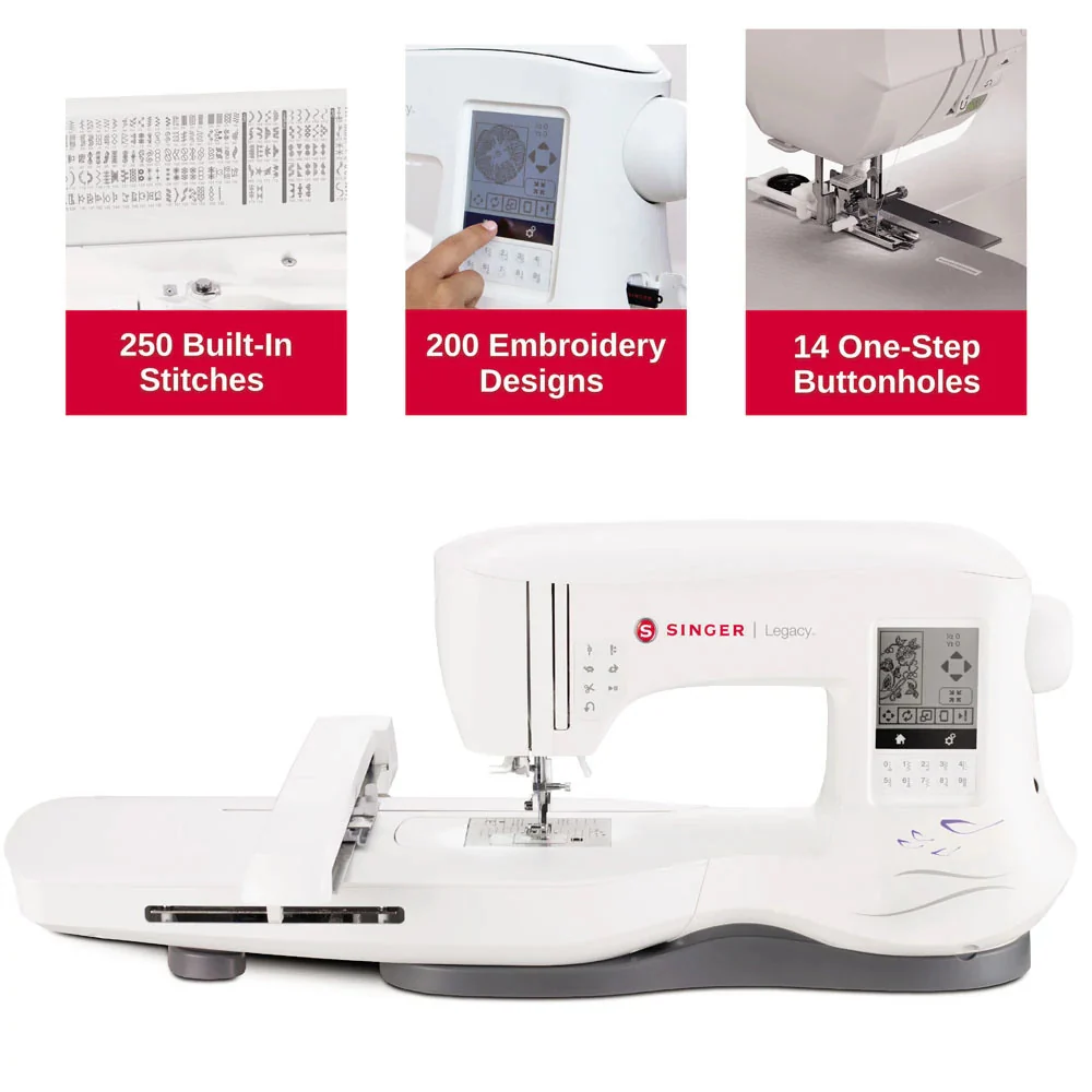 SINGER® Legacy SE300 Sewing & Embroidery Machine - Image 5