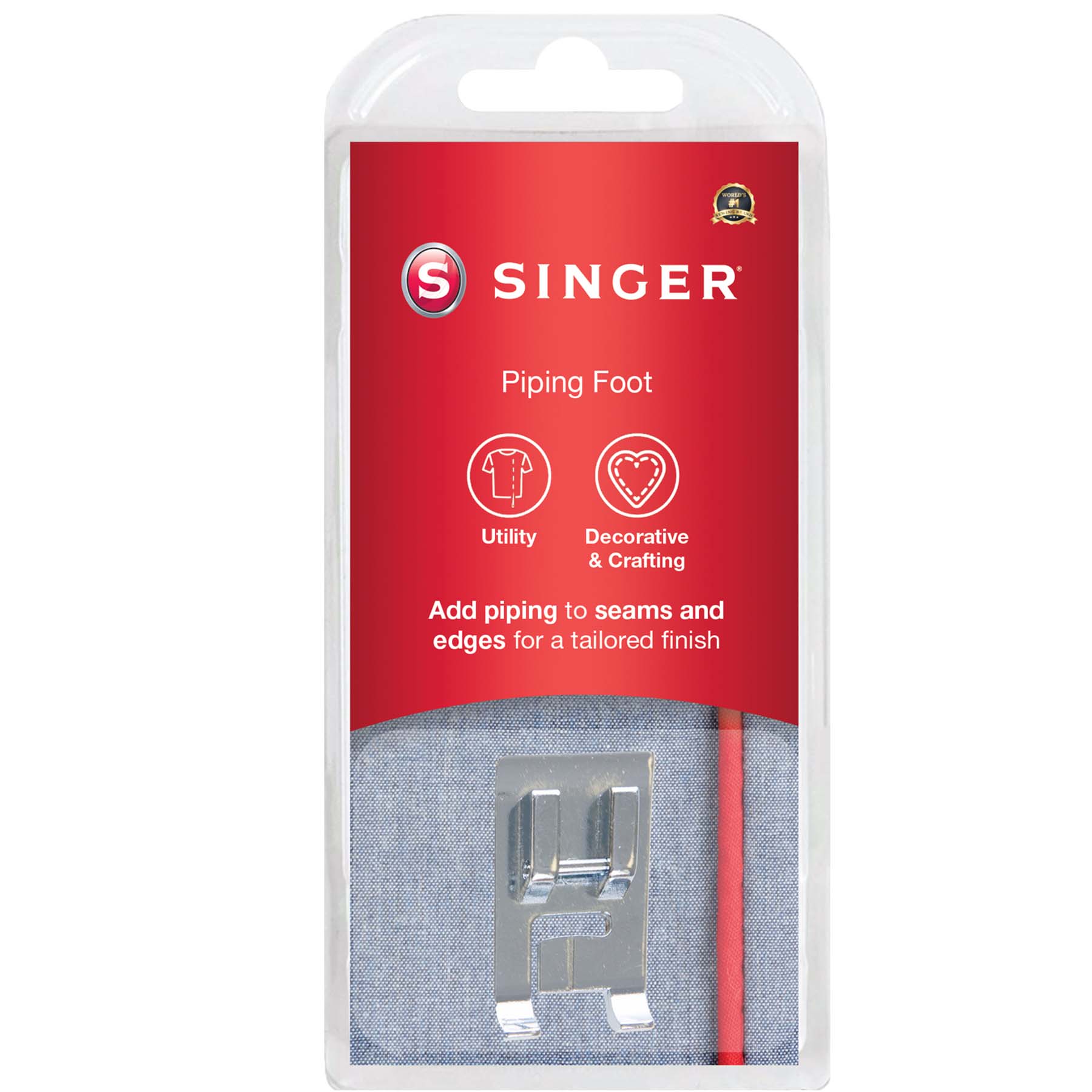SINGER® Piping Presser Foot - Image 2