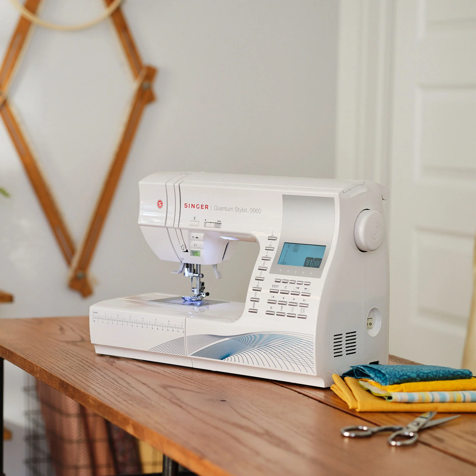 SINGER® Quantum Stylist 9960 Sewing Machine with Extension Table - Image 2
