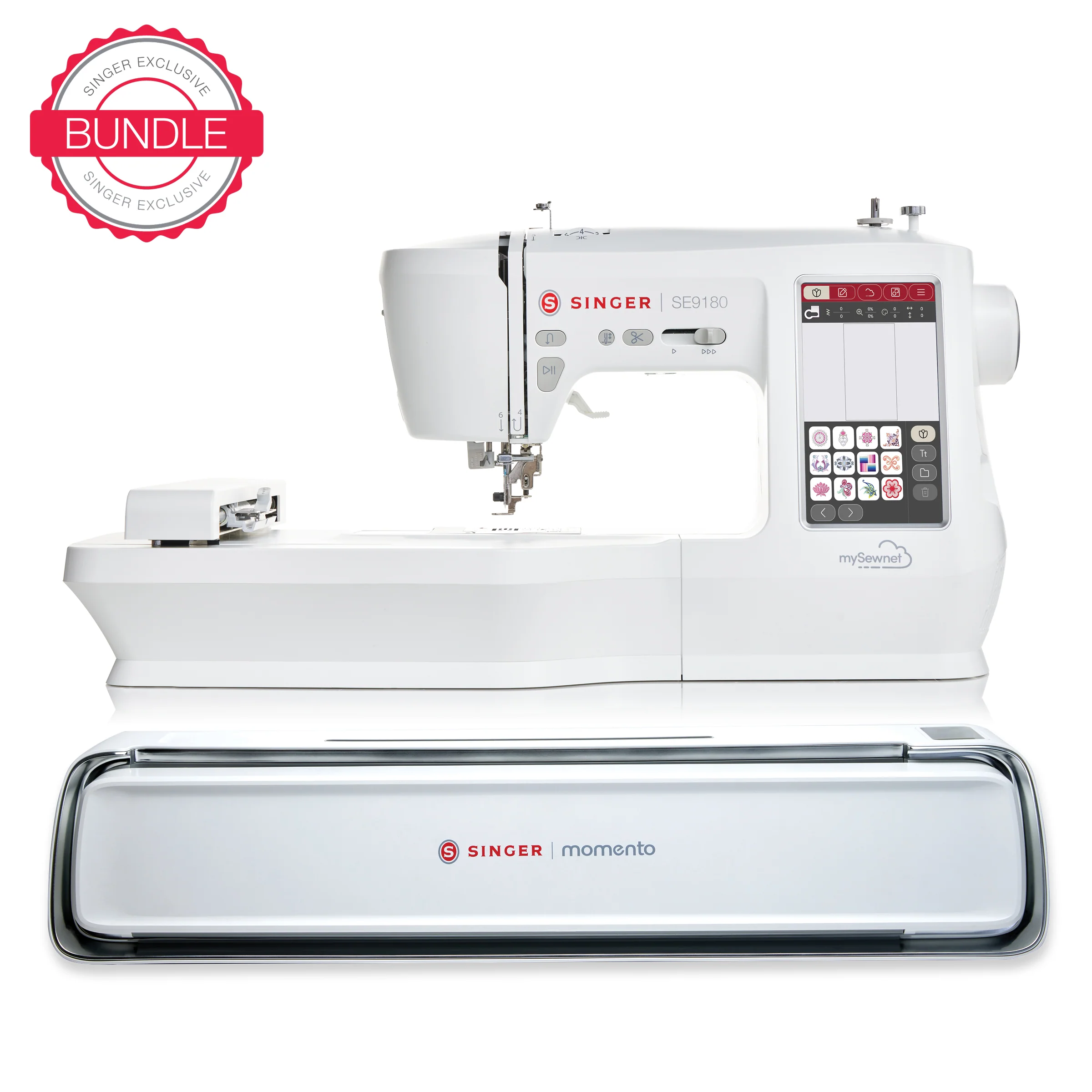SINGER® Stitch, Cut & Embroider Bundle