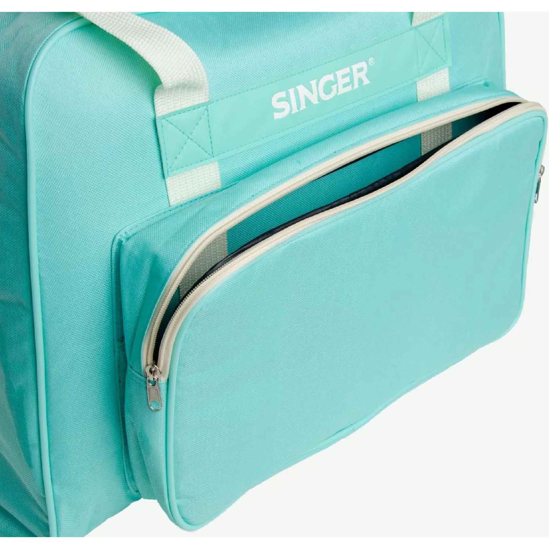 SINGER® Universal Canvas Tote Bag - Teal - Image 2