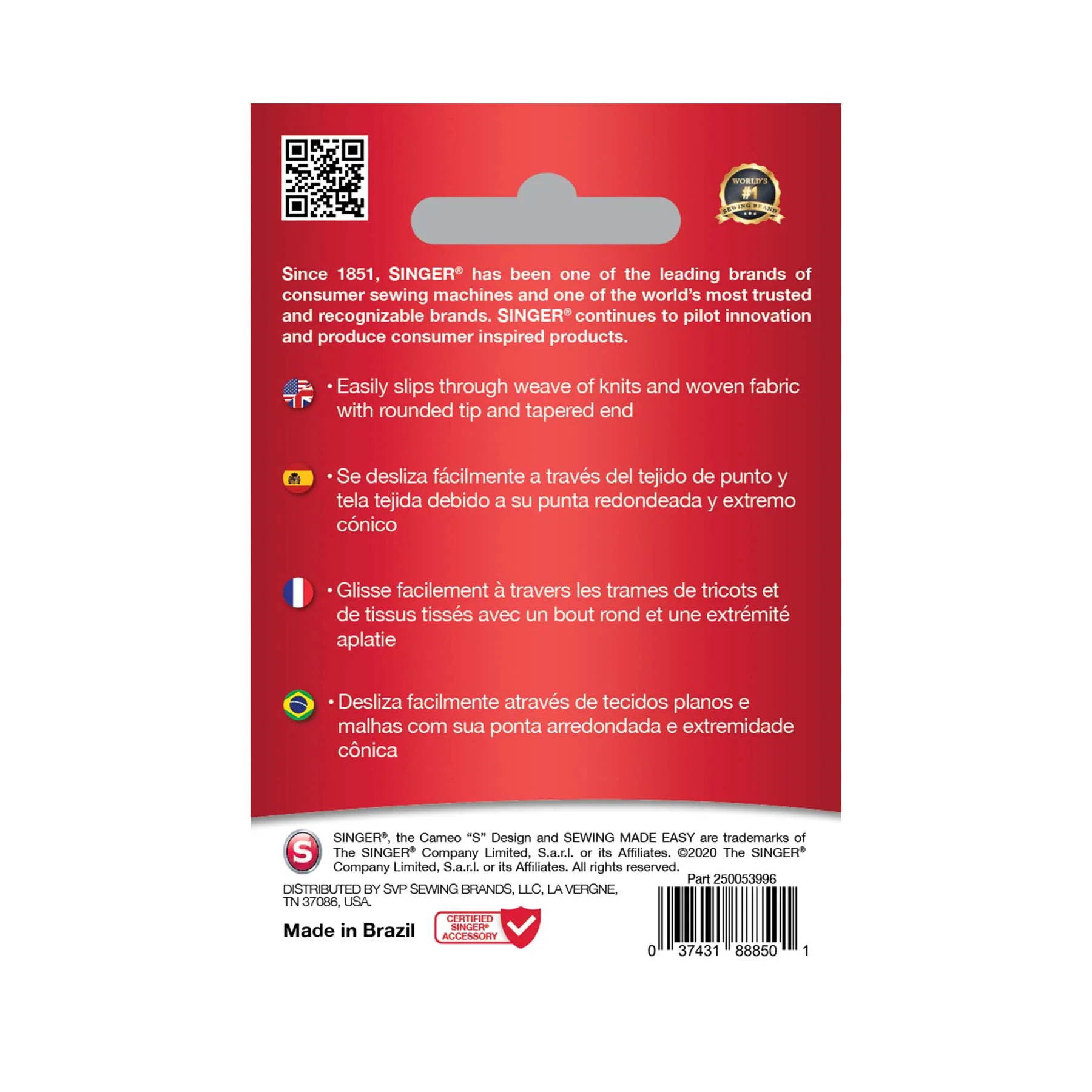SINGER® Universal Needles 90/14 10-Pack - Image 2