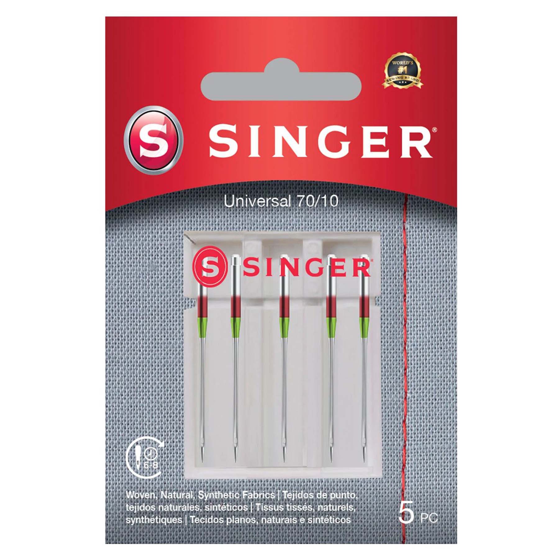 SINGER® Universal Needles Size 70/10 5-Pack