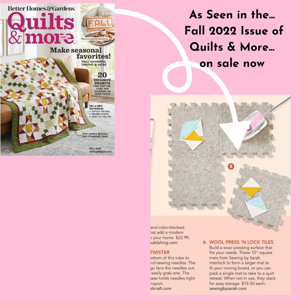 Wool Pressing Mat 'n Lock Tiles™ by Sewing By Sarah - Image 3